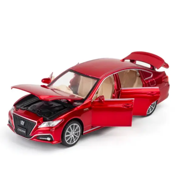 1:32 Toyota Crown Diecast Model Car with Sound - Image 8
