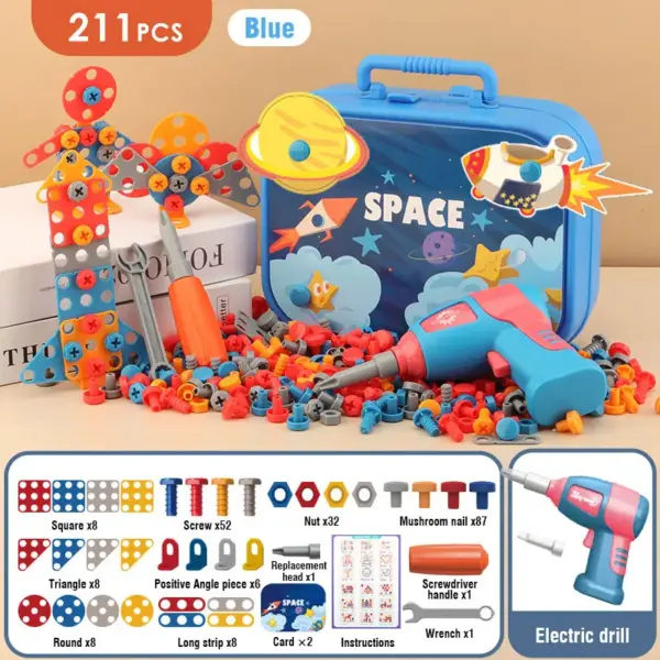 Electric Drill Puzzle Set 351pcs - Image 11
