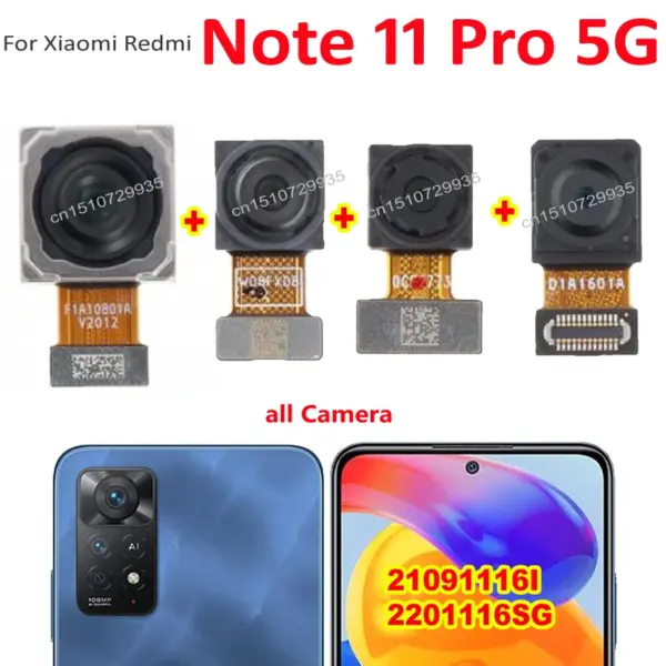 Main Back Camera for Xiaomi Redmi Note 11 Pro 5G - Image 3