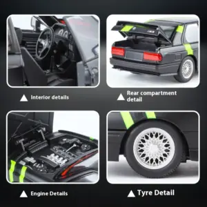 1988 1:24 BMW M3 E30 Diecast Model Car 16 Sddbe23b1a7d94f72bbc0d69597fe5ba5X