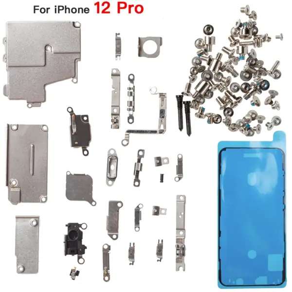 iPhone Inner Metal Holder & Screw Set for Models X-X12ProMax - Image 14