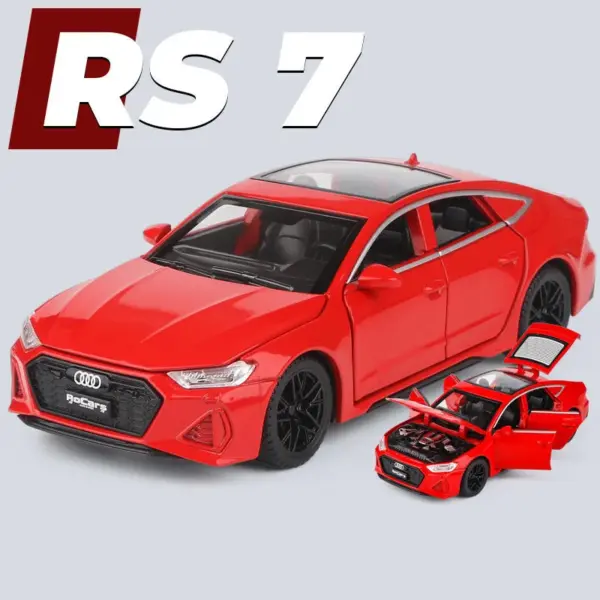 1:32 Audi RS7 Coupe Alloy Diecast Model - Image 8