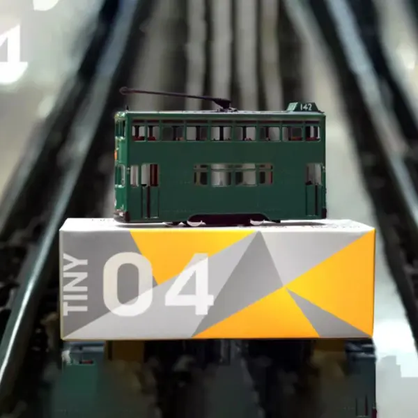 Diecast Hong Kong Double Decker Tram Model - Image 5