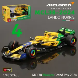 Bburago 1:43 McLaren MCL38 Diecast Model Car 40 Sde8aef6dabd84f6ea4bfb49a61e495aa1