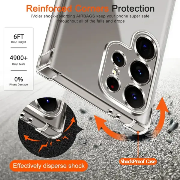Transparent TPU Phone Case for Samsung S24 Ultra - Image 6