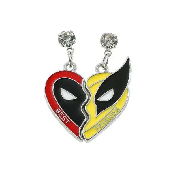 Deadpool & Wolverine Pendant Necklace Set - Image 4