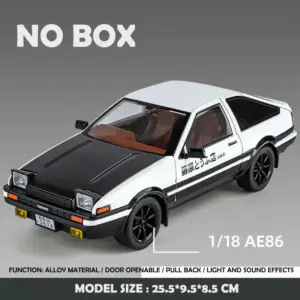 1/18 Toyota AE86 TRUENO Diecast Car Model 15 Sdf1786a353f443b2bfad113ba64a0867g