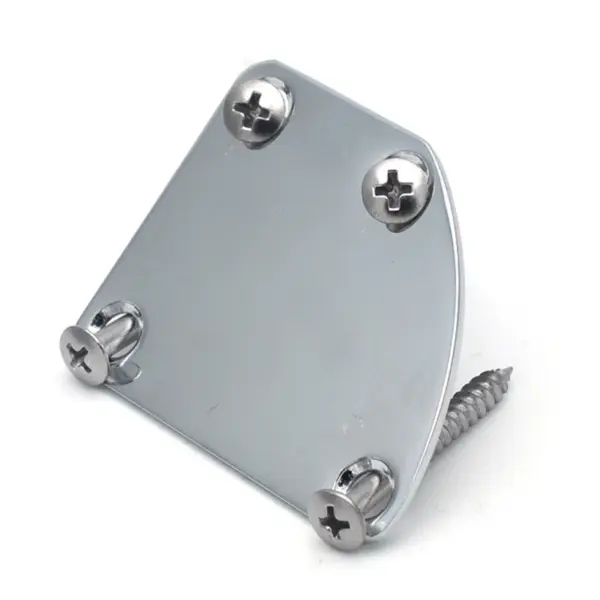 Electric Guitar Neck Plate with Screws - Image 3