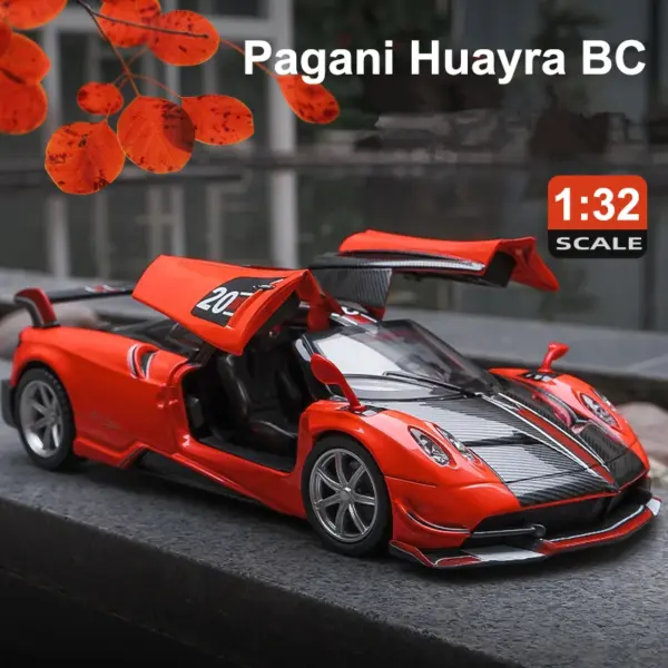 1:32 Pagani Huayra BC Diecast Model Car - Image 3