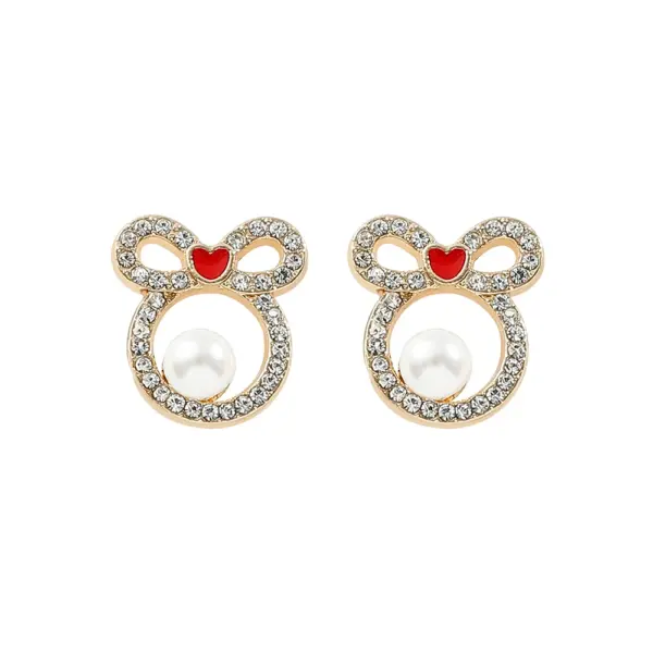 Disney Stitch Flower Stud Earrings - Image 12