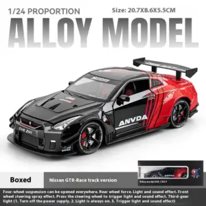 Nissan GTR R35 1:24 Diecast Model Car 17 Sdf352cd0b5784879a65a2612bd60703f6