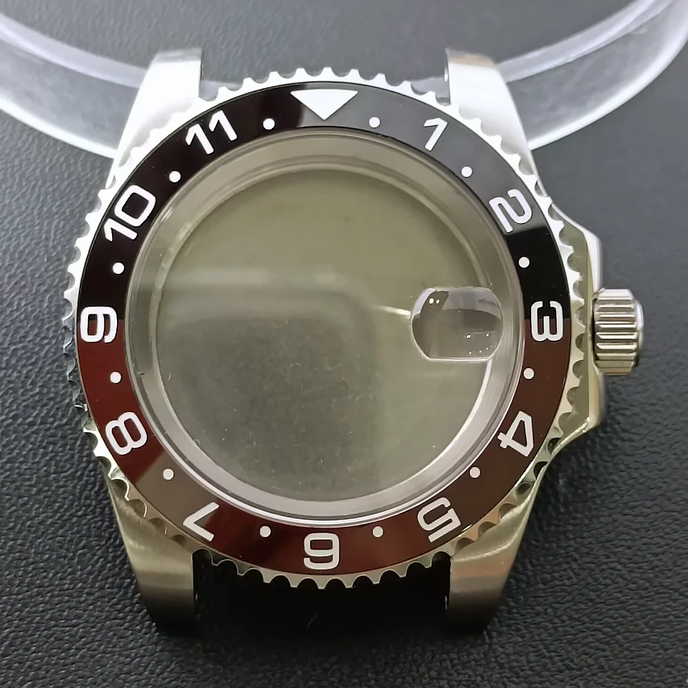 40.5mm Stainless Steel Watch Case for NH34/35/36 10 40.5mm Stainless Steel Watch Case for NH34/35/36 - Image 10