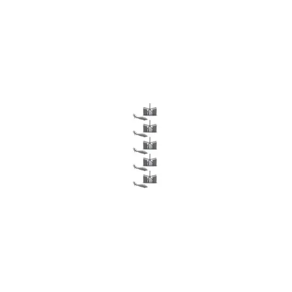 5 Sets RUH-60 Black Hawk Helicopter Models - Image 9