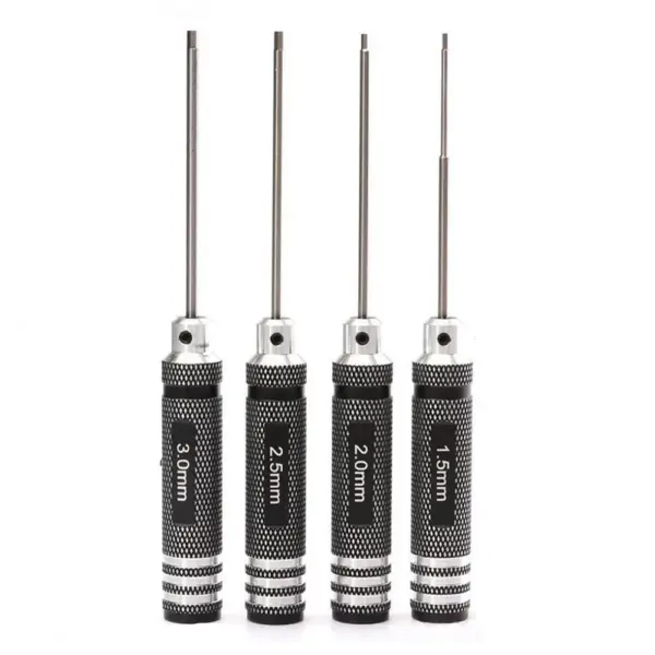 Titanium Nitride Hex Driver Wrench Set 1.5-3mm - Image 8