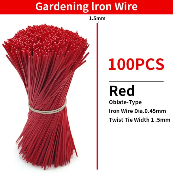 100PCS Reusable Garden Plant Cable Ties - Image 11