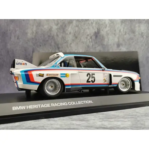 Diecast BMW CSL25 3.0 Rally Car Model 1:18 - Image 2