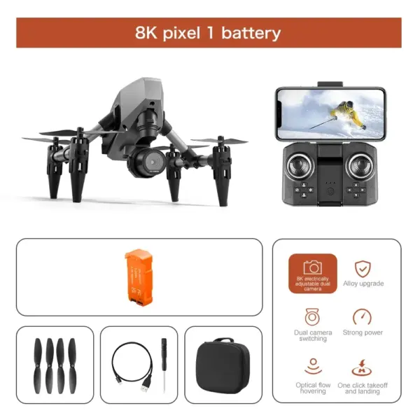 XD1 8K Dual Camera GPS Drone for Enthusiasts - Image 8