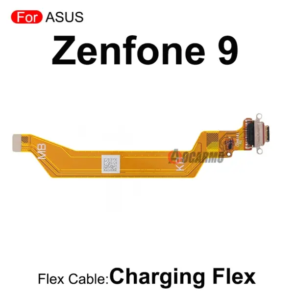 Asus Zenfone 9 Charging Port Flex Replacement - Image 6