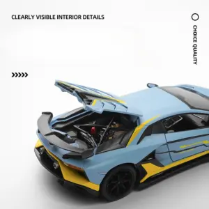 Diecast 1:24 Lamborghini SVJ63 Model Car 26 Sdfecdd6475a84b70a12fca7dd77c6c75o