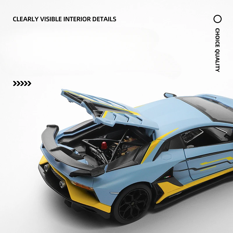 Diecast 1:24 Lamborghini SVJ63 Model Car 5 Diecast 1:24 Lamborghini SVJ63 Model Car - Image 5