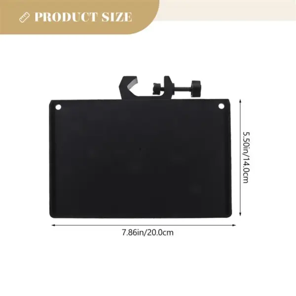Microphone Stand Accessory Tray with Clamp - Image 6
