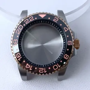 40.5mm Stainless Steel GMT Watch Case NH35/NH36 302 Se058678860b8476cb5db9ca0efada246I