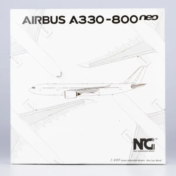 67000 Alloy Airbus A330-800 Neo Diecast Model - Image 6