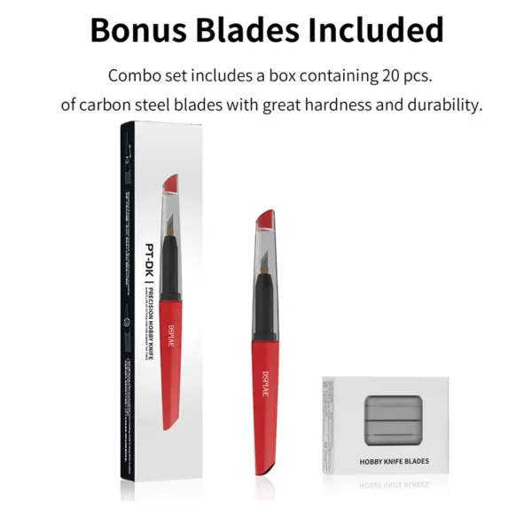DSPIAE PT-DK Precision Hobby Knife Set - Image 8