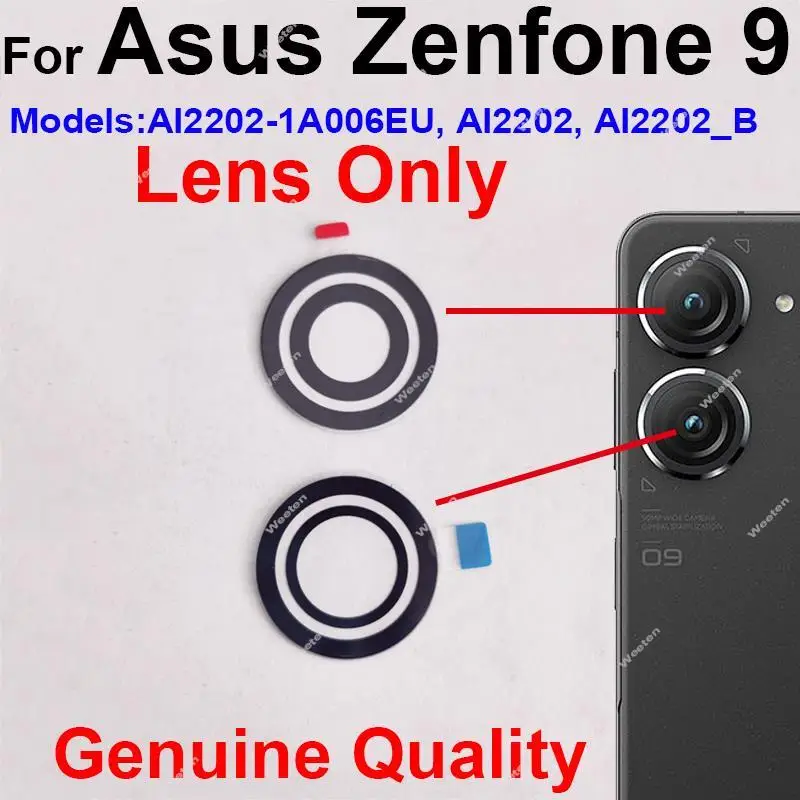 ASUS Zenfone 9/10 Camera Lens Frame Cover Kit 3 ASUS Zenfone 9/10 Camera Lens Frame Cover Kit - Image 3