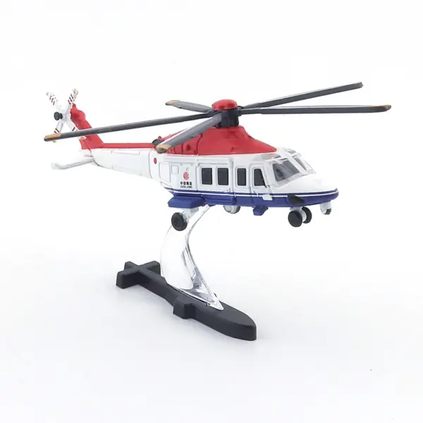 AW139 Helicopter Diecast Model 1:64 Scale - Image 4