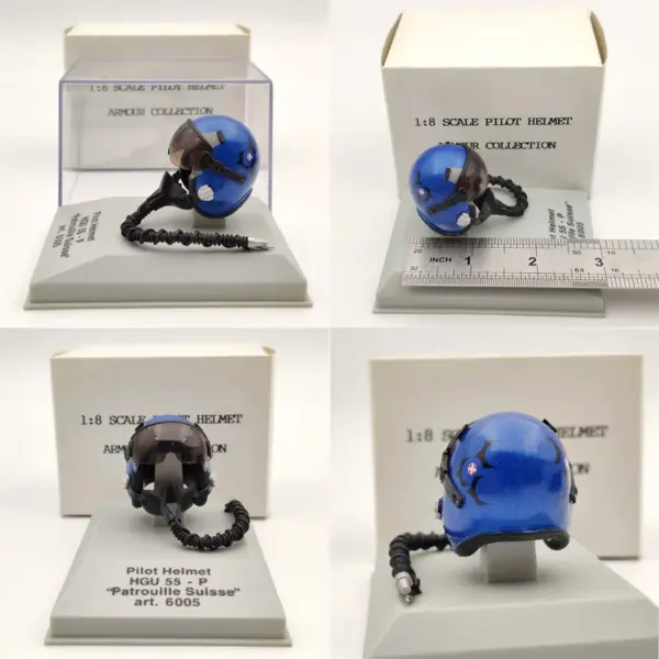 Diecast Pilot Helmet HGU 26P/33P/55P/MC 10/Gueneau 316 - Image 8