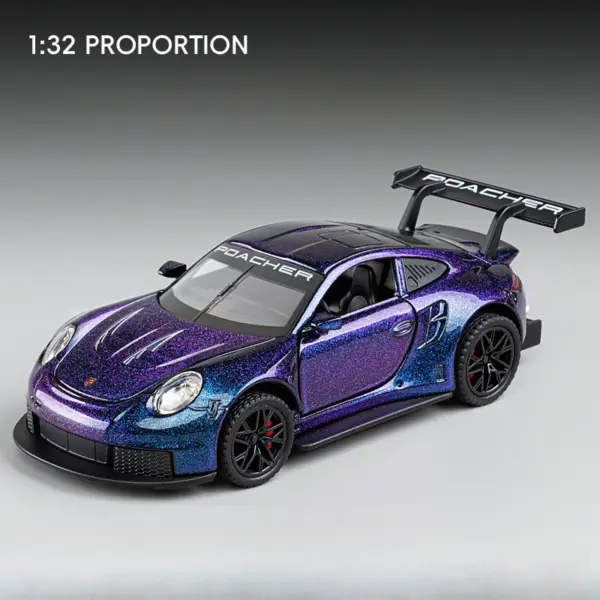 1:32 GT3RS Diecast Model Car with Sound & Light - Image 9