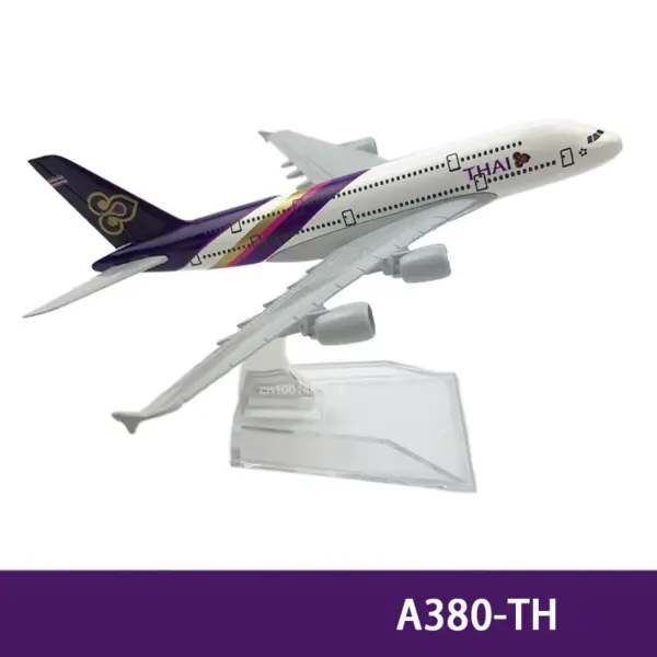 Diecast Airbus A320 Airplane Model 15CM - Image 36