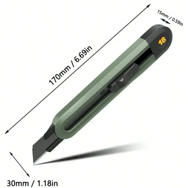 Deli Multi-Spec Utility Knife - 12/9/18mm - Image 18