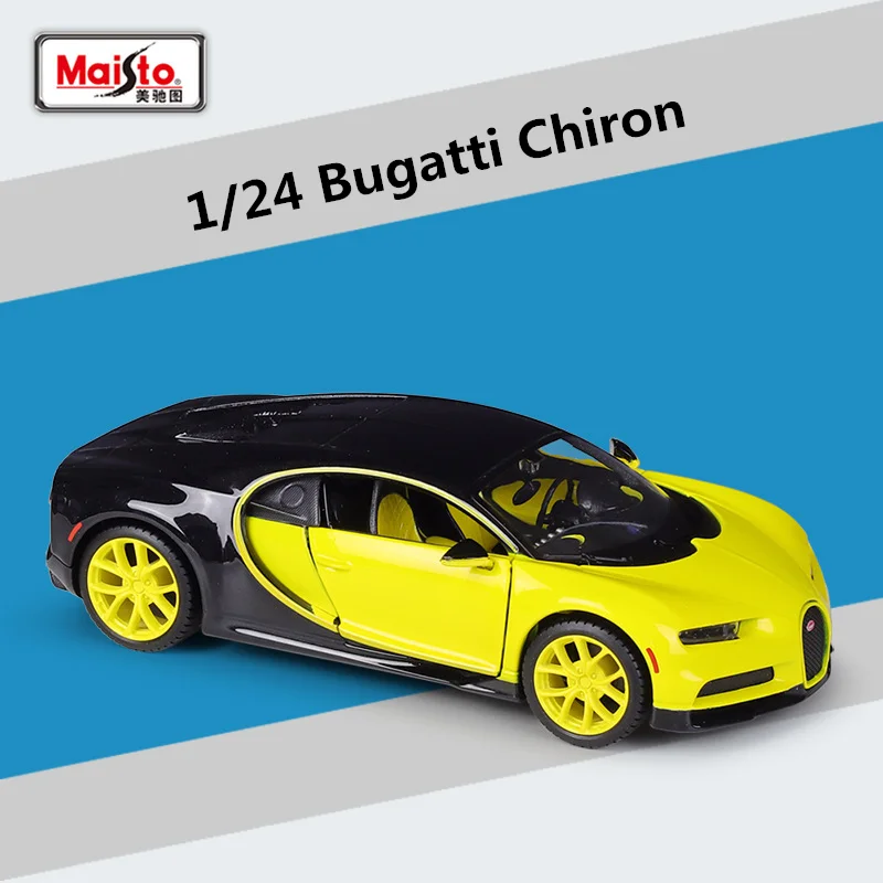 1:24 Bugatti Veyron Chiron Diecast Model Car 8 1:24 Bugatti Veyron Chiron Diecast Model Car - Image 8