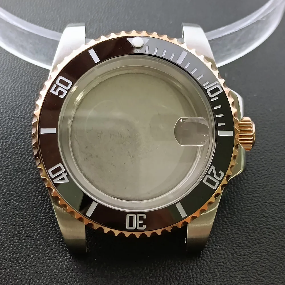 40.5mm Stainless Steel Watch Case for NH34/35/36 95 40.5mm Stainless Steel Watch Case for NH34/35/36 - Image 95