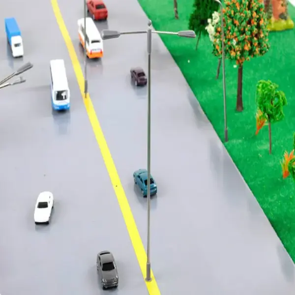 20pcs Scale Model Train LED Light Posts - Image 5
