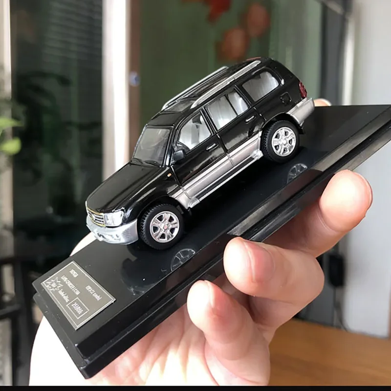 Diecast Alloy 1/64 Land Cruiser Model Black 3 Diecast Alloy 1/64 Land Cruiser Model Black - Image 3
