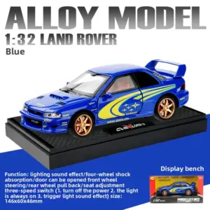 1/32 Subaru Impreza Rally Alloy Car Toy 14 Se1c07eb3d5674fe0a378637f3179a5221