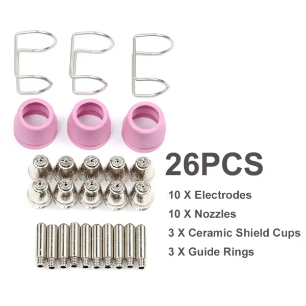 30pcs Plasma Cutter Electrode Nozzle Kit - Image 8
