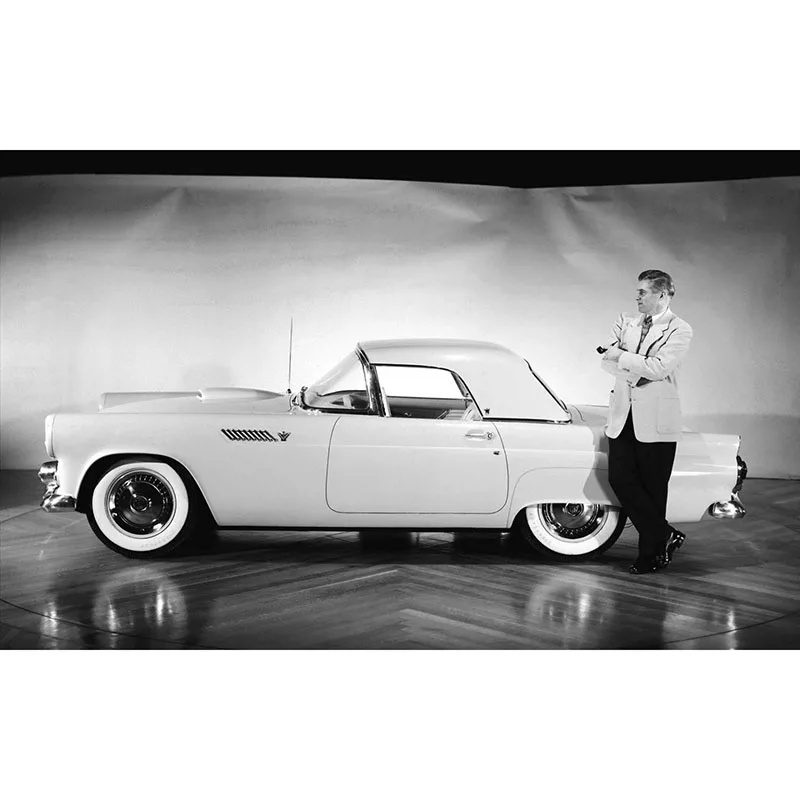 1/32 Scale 1955 Ford Thunderbird Diecast Model 2 1/32 Scale 1955 Ford Thunderbird Diecast Model - Image 2