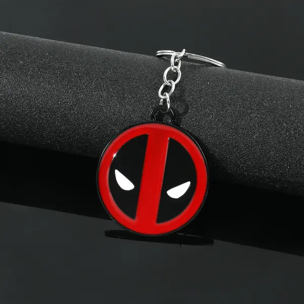 Deadpool Antique Finish Metal Keychain - Image 5
