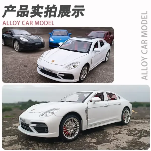 1:18 Metal Porsche Panamera Model Car - Image 4
