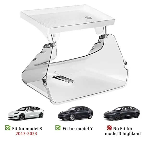 Tesla Model Y and Model 3 Highland Center Console Organizer - Image 7