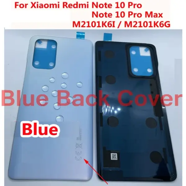 Premium Back Battery Cover for Xiaomi Redmi Note 10 Pro - Image 7