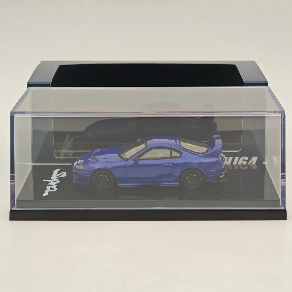Jia Jia Lai 1/64 SUPRA JZA80 Diecast Model Blue 5 Jia Jia Lai 1/64 SUPRA JZA80 Diecast Model Blue - Image 5