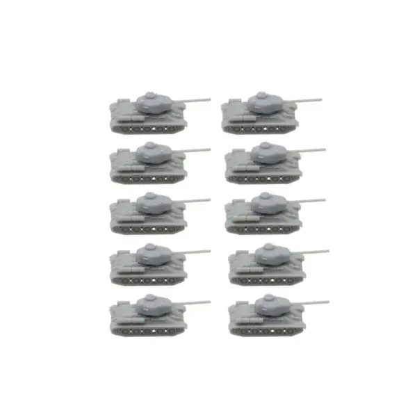 10PCS T-34 WWII Tank Model Kits Resin - Image 9