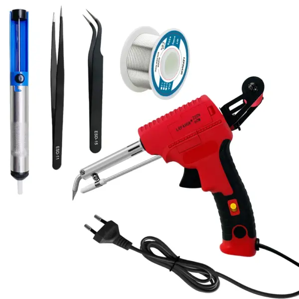 80W Automatic Soldering Iron Gun with Tin - Image 10