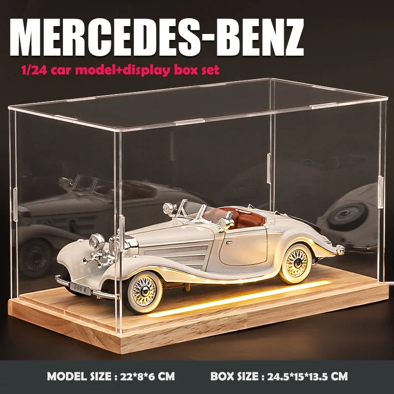 Vintage 1/24 Scale Benz 500K Model Car 8 Vintage 1/24 Scale Benz 500K Model Car - Image 8