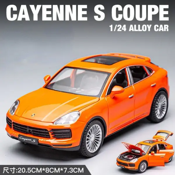 1:24 Porsche Cayenne S Alloy Car Model - Image 10